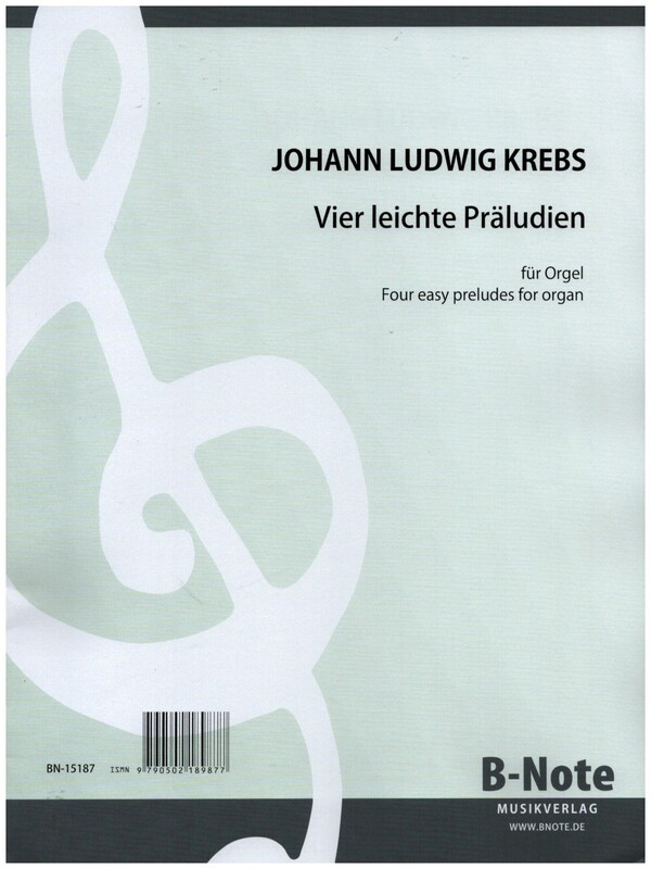 4 leichte Präludien  für Orgel  