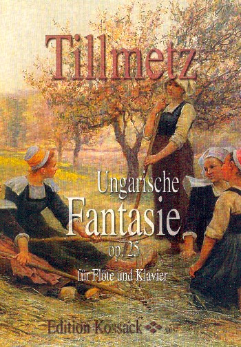 Ungarische Fantasie op.25  für Flöte und Klavier  