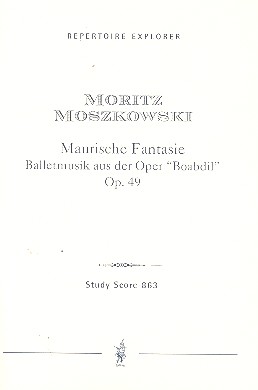 Maurische Fantasie op.49 für Orchester  Studienpartitur  