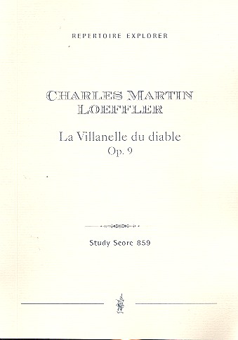 La villanelle du diable op.9  für Orchester (mit Orgel)  Studienpartitur