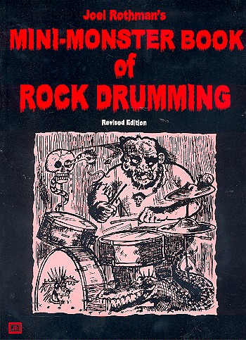 Mini-Monster Book of Rock Drumming&nbsp;&nbsp;for drum set&nbsp;&nbsp;revised edition