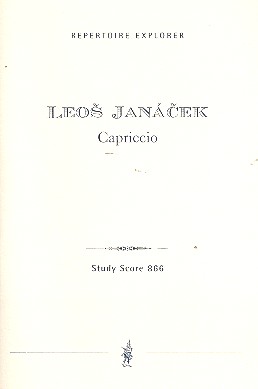 Capriccio für Flöte, 2 Trompeten, Tuba,  3 Posaunen und Klavier (linke Hand)  Studienpartitur