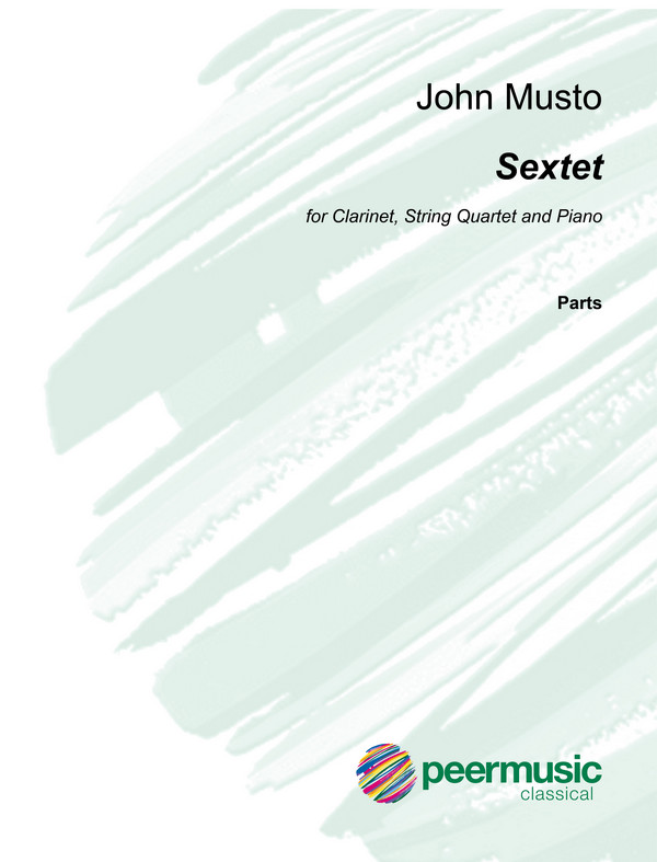 Sextet  for clarinet, string quartet and piano  score and parts