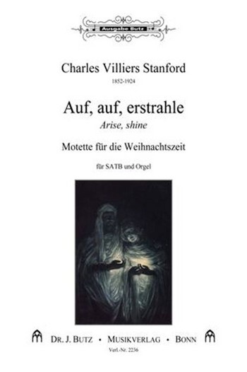 Auf auf erstrahle  für gem Chor und Orgel  Partitur (dt/en)