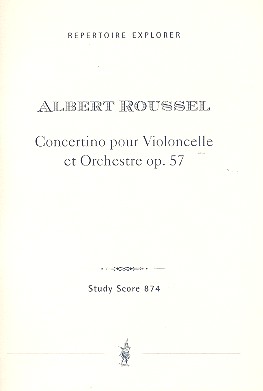 Concertino op.57 für Violoncello und  Orchester  Studienpartitur