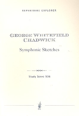 Symphonic Sketches für Orchester  Studienpartitur  