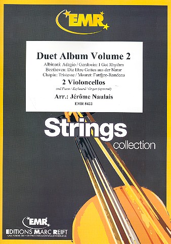 Duet Album vol.2 for 2 violoncellos&nbsp;&nbsp;(piano/keyboard/organ ad lib)&nbsp;&nbsp;2 scores