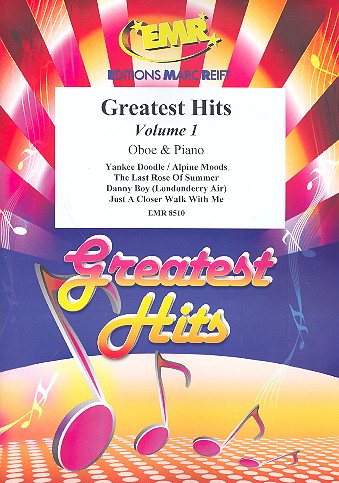 Greatest Hits Band 1: für Oboe und Klavier&nbsp;&nbsp;(Percussion ad lib)&nbsp;&nbsp;