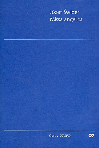 Missa angelica&nbsp;&nbsp;für Sopran (Tenor), gem Chor und Orchester&nbsp;&nbsp;Partitur