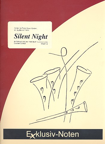 Silent Night für 5 Klarinetten  Partitur und Stimmen  