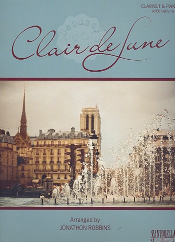 Clair de lune   for clarinet and piano  