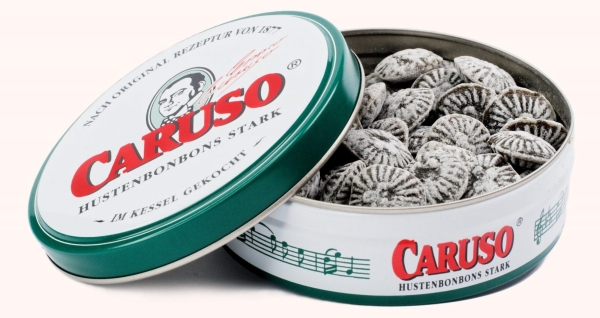 Caruso Hustenbonbons : eine Dose   - Coverbild-Thumbnail