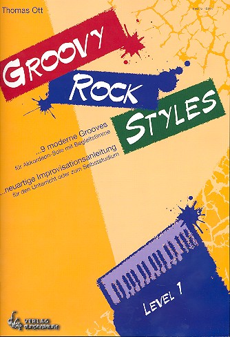 Groovy Rock Styles Band 1: für  1-2 Akkordeons (Akordeon und Keyboard)  