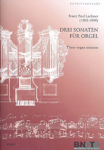 3 Sonaten  für Orgel  