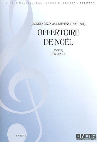 Offertoire de Noel C-Dur&nbsp;&nbsp;für Orgel&nbsp;&nbsp;