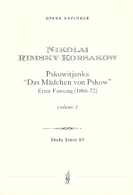 Das Mädchen von Pskow  Studienpartitur in 2 Bänden  