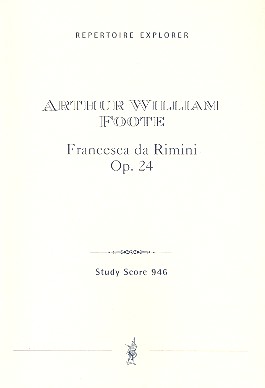 Francesca da Rimini op.24  für Orchester  Studienpartitur