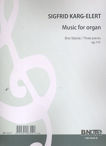 Music op.145&nbsp;&nbsp;for organ&nbsp;&nbsp;
