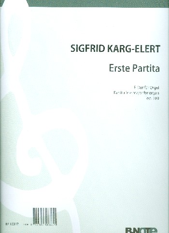 Partita E-Dur op.100&nbsp;&nbsp;für Orgel&nbsp;&nbsp;