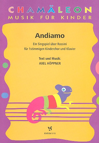 Andiamo für Kinderchor und Klavier&nbsp;&nbsp;Partitur&nbsp;&nbsp;