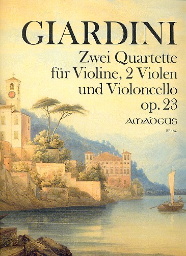2 Quartette op.23 für Violine,  2 Violen und Violoncello  Partitur und Stimmen