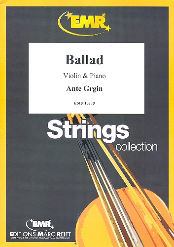 Ballad&nbsp;&nbsp;for violin and piano&nbsp;&nbsp;