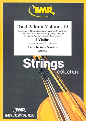 Duet Album vol.10 for 2 violins&nbsp;&nbsp;(piano/keyboard/organ ad lib)&nbsp;&nbsp;
