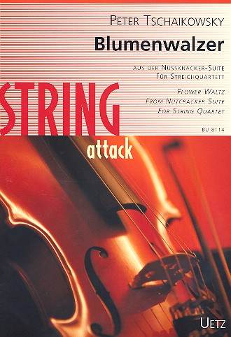 Blumenwalzer&nbsp;&nbsp;für Streichquartett&nbsp;&nbsp;Partitur und Stimmen