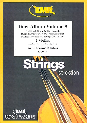 Duet Album vol.9 for 2 violins&nbsp;&nbsp;(piano/keyboard/organ ad lib)&nbsp;&nbsp;