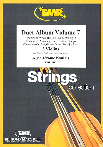 Duet Album vol.7 for 2 violins&nbsp;&nbsp;(piano/keyboard/organ ad lib)&nbsp;&nbsp;