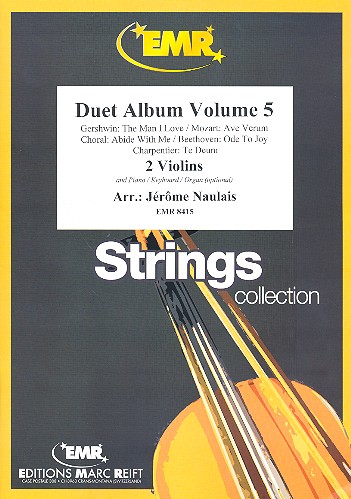 Duet Album vol.5 for 2 violins&nbsp;&nbsp;(piano/keyboard/organ ad lib)&nbsp;&nbsp;