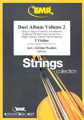 Duet Album vol.2 for 2 violins&nbsp;&nbsp;(piano/keyboard/organ ad lib)&nbsp;&nbsp;