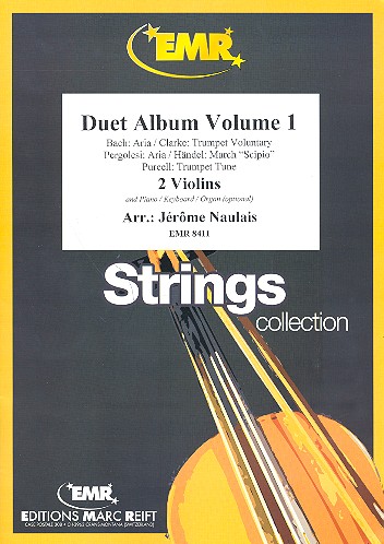 Duet Album vol.1 for 2 violins&nbsp;&nbsp;(piano/keyboard/organ ad lib)&nbsp;&nbsp;