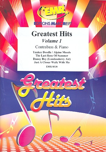 Greatest Hits vol.1 for contrabass&nbsp;&nbsp;and piano (percussion ad lib)&nbsp;&nbsp;