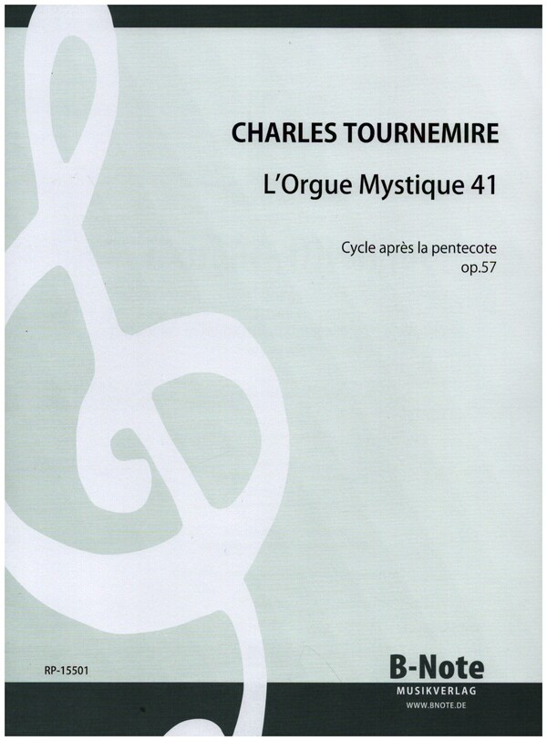 L'Orgue Mystique 41 op.57  für Orgel  