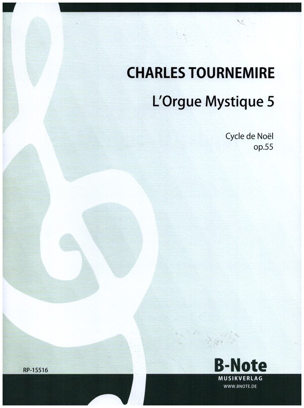 Orgelwerke Band 14  L'orgue mystique op.55 livre 5  