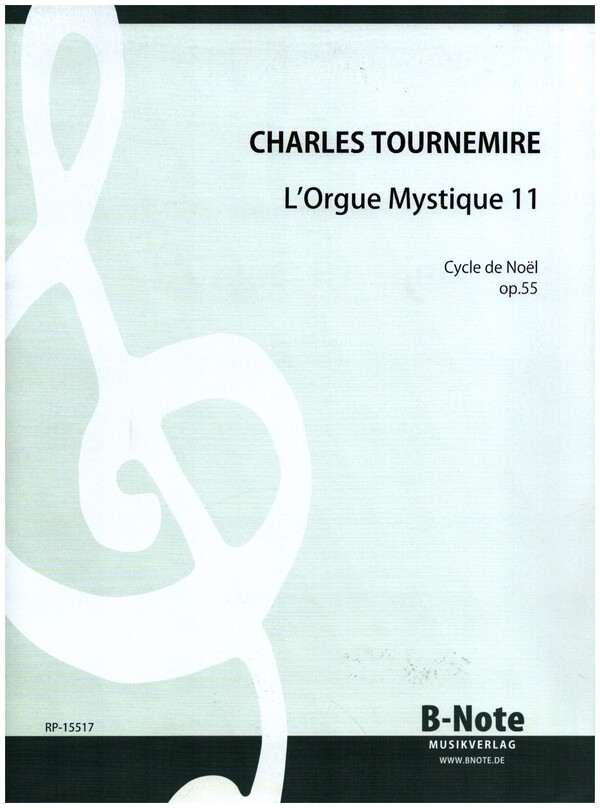 Orgelwerke Band 20  L'orgue mystique op.55 livre 11  
