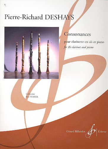 Consonances pour clarinette et piano&nbsp;&nbsp;&nbsp;&nbsp;