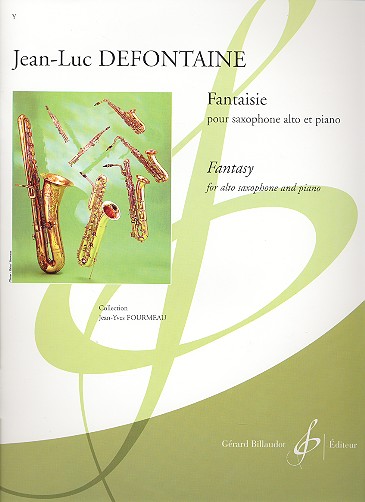 Fantaisie pour saxophone alto et piano&nbsp;&nbsp;&nbsp;&nbsp;