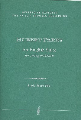 An English Suite   for string orchestra  study score