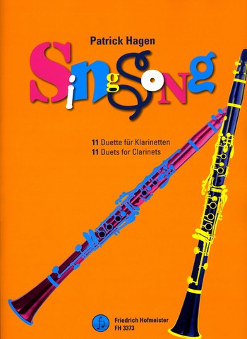 SingSong  für 2 Klarinetten  Spielpartitur