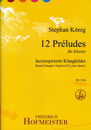 12 Préludes op.186   für Klavier  