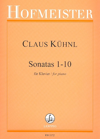 Sonaten Nr.1-10  für Klavier  