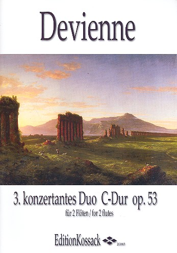 Konzertantes Duo op.53,3  für 2 Flöten  Stimmen