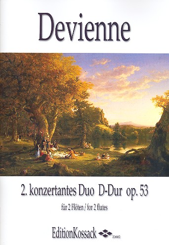 Konzertantes Duo op.53,2  für 2 Flöten  Stimmen