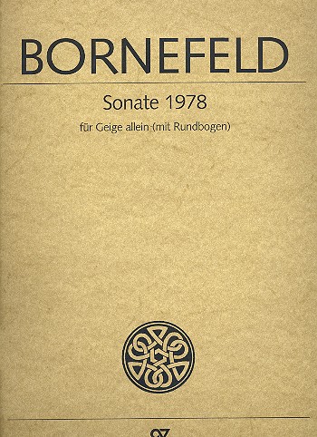 Sonate 1978  für Violine (mit Rundbogen)  