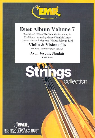 Duet Album vol.7 for violin and violoncello&nbsp;&nbsp;(piano/keyboard/organ ad lib)&nbsp;&nbsp;2 scores