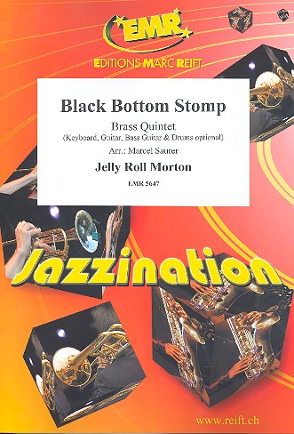 Black Bottom Stomp: für 5 Blechbläser  (Keyboard, Schlagzeug und Percussion ad lib)  Partitur und Stimmen