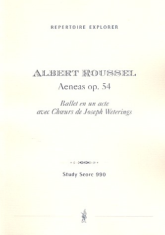 Aeneas op.54 für Orchester  Studienpartitur  