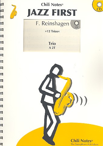 12 Trios (+CD)  für 3 Saxophone (ATT)  